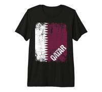 CATAR Bandera | Hombres Mujeres Niños CATAR Camiseta Premium