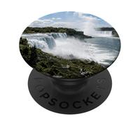 Cataratas del Niágara Cascada Paisaje Escénico Naturaleza PopSockets PopGrip Adhesivo