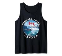 Cataratas del Niágara, Ontario, Toronto y la bandera canadiense Camiseta sin Mangas