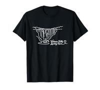 Cataratas Victoria, Zambezi River Signature Heart Art - Recuerdo Camiseta