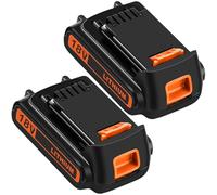 Catastro 2 Piezas 18V Batería para Black Decker 18V 3.0Ah Recambio Compatible para Black Decker Batería LBXR20 LB20 LBX20 BL2018 LBXR2020-OPE BL2018-XJ 194205-3 194309-1 con indicador