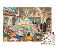 Catástrofe de Clase de pociones Puzzle De Madera Impermeable Puzzles De 1000 Piezas para Adultos Colorido Rompecabezas para Decoración del Hogar