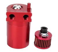 Catch de Aceite Puede Aparecer de Aceite de Aire con Reemplazo del Filtro de Respiración para la Expedición de Rapazos (Rojo)