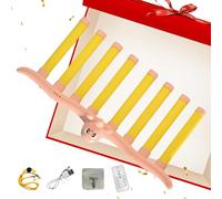 Catch Falling Sticks Game - 17,52 pulgadas Reaction Training | Interactive Reflex Toy - ABS Drop Stick Reaction Game For Hand Eye Coordination Family Bonding School Activities And Outdoor Play