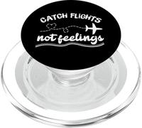 Catch Flights Not Feelings Summer Vacations Travel PopSockets PopGrip para MagSafe