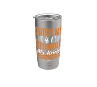 Catch Me Stumble Knees Won't Hold Funny Retirement Souvenir Vaso térmico de acero inoxidable de doble pared