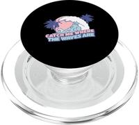 Catch Me Where The Waves Are Cruise - Camisa de Vacaciones PopSockets PopGrip para MagSafe