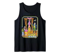 Catch of the Day Mermaid Retro Vintage Funny Adult Humor Camiseta sin Mangas