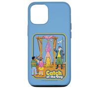 Catch of the Day Mermaid Retro Vintage Funny Adult Humor Carcasa para iPhone 12/12 Pro