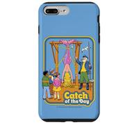 Catch of the Day Mermaid Retro Vintage Funny Adult Humor Carcasa para iPhone 7 Plus/8 Plus