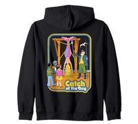 Catch of the Day Mermaid Retro Vintage Funny Adult Humor Sudadera con Capucha