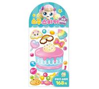 캐치! 티니핑 Catch! Teenieping - Pegatina SKU de la temporada 4 - Tema de cupcakes - 175 ingredientes para decoración dulce divertida