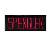 Catch the Patch Egon Spengler Parche Termoadhesivo 12 x 4,5 cm para Adultos con Ghostbusters Personaje Película Culto Fan Original, Cazafantasmas Disfraz Cosplay Carnaval Fiesta Idea