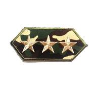 Catch the Patch Ejército Estrella Parches Termoadhesivos Militar 9,8 x 4,2 cm para Adultos con Veterano Souvenir Auténtico Original, Parche Personalizado Regalo Idea Camuflaje Detalle España