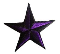 Catch the Patch Estrella Parche Termoadhesivo 7,5 x 7,5 cm para Niña Adultos con Lentejuelas Glitter Moda Vintage, Carnaval Fiesta Temática Regalo Idea