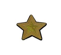 Catch the Patch Estrella Parche Termoadhesivo 8,5 x 9,2 cm para Niña Adultos con Lentejuelas Glitter Moda Vintage, Carnaval Fiesta Temática Regalo Idea