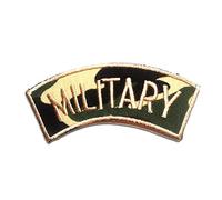 Catch the Patch Militar Ejército Parches Termoadhesivos Militar 8 x 3,2 cm para Adultos con Veterano Souvenir Auténtico Original, Parche Personalizado Regalo Idea Camuflaje Detalle España
