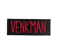 Catch the Patch Peter Venkman Parche Termoadhesivo 12 x 4,5 cm para Adultos con Ghostbusters Personaje Película Culto Fan Original, Cazafantasmas Disfraz Cosplay Carnaval Fiesta Idea