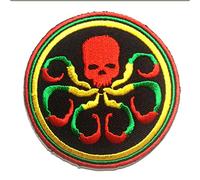 Catch the Patch Reggae Pulpo Parches Termoadhesivos Statement 7,5 x 7,5 cm para Adultos con Tela Tejido Algodón Original
