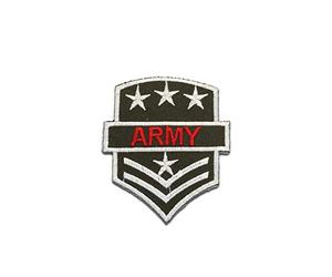 Catch the Patch U.S. Ejército Parches Termoadhesivos Militar 6 x 7,5 cm para Adultos con Stars Stripes Patriota Auténtico Vintage, Carnaval Cosplay Soldado Souvenir Idea España