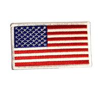 Catch the Patch USA Ejército Bandera Parches Termoadhesivos Militar 8,2 x 5 cm para Adultos con Stars Stripes Patriota Auténtico Vintage, Carnaval Cosplay Soldado Souvenir Idea España