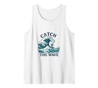 Catch The Wave Espíritu Surf Aventura Camiseta sin Mangas