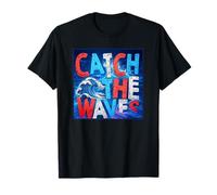 Catch The Waves Fun Surfer Camiseta