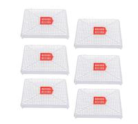 Catcher de Jaula de Abejas de Kuuleyn Queen, 6 Piezas de plástico Plastic Square Hebilla Queen Bee Cage Beekeeping Hool para la introducción de Reinas para el Aislamiento