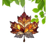 Catchers ligeros para la ventana, hojas de arce de otoño catcher ligero para ventana - Estética colgante para balcones de jardín para balcones de jardín