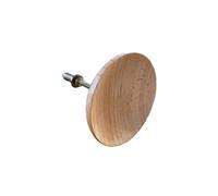 Catchii Round Beech Wood Gabinete Cajón perilla