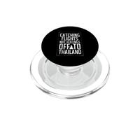 Catching Flights Not Feelings Off To Thailand Travel PopSockets PopGrip para MagSafe