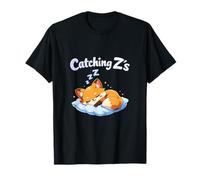 Catching Zs Kawaii Chibi Fox Almohada para Dormir Camiseta