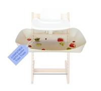 CATCHY - Atrapa alimentos compatible con la trona Stokke Tripp Trapp + 11 otras sillas altas - La trona se vende por separado - Bebés y niños pequeños alimentos y recogedor de desorden - Inspirado en