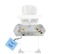 CATCHY - Colector de alimentos - Compatible con Graco Slim Snacker High Chair + otras 11 sillas altas - Trona alta se vende por separado - Alimentos para bebés y niños pequeños y colector de desorden