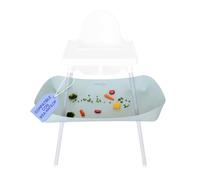 CATCHY - Atrapa alimentos compatible con la trona IKEA Antilop + 11 otras sillas altas. La trona se vende por separado - Bebés y niños pequeños - Inspirado en lino de primera calidad - Accesorio para