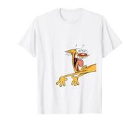Catdog Best of Both Worlds Retro Cat Character Camiseta
