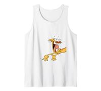 Catdog Best of Both Worlds Retro Cat Character Camiseta sin Mangas