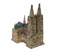 Catedral de Colonia Köln Modelo Figura Miniatura 26CM Casa la Luz Serie G.wurm