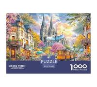 Catedral de ColoniaPuzzle para Adultos Rompecabezas Imposible, Multicolor Y Único - El Regalo Original para Una Navidad Inolvidable, Recomendado Desde 14 Años 70x50cm/1000pcs