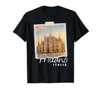 Catedral de Milán Italia Souvenir Duomo di Milano Italiano Camiseta