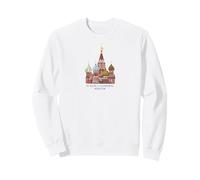 Catedral de San Basilio, Moscú, Rusia. Dibujo Sudadera