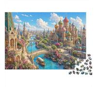 Catedral de San Basilio Puzzle 1000 Piezas, Desafío de Difícil