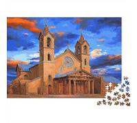 Catedral de San FranciscoCielo azulRompecabezas De 1000 Piezas para Adultos, Juegos Educativos52x38cm/1000pcs