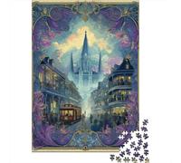 Catedral de San Luis Puzzle Adultos 1000 Piezas Cumpleaños Juegos Educativos Decoración Juego De Rompecabezas Relajación Y Sabiduría 1000pcs (75x50cm)