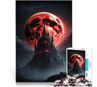 Catedral Oscura IA 08 Rompecabezas para Adolescentes 1000 Piezas Matar el Tiempo en Vacaciones en casa Trato como Regalo para Toda la Familia 38x26cm