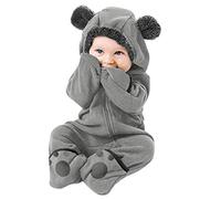 Categoría de producto Abrigo y chaqueta para niños - Título principal Sudadera con capucha Ropa infantil Sólido Pelele no tejido Jumpsuit Orejas Abrigo - Plataforma Competición Jumpan Comic Romper