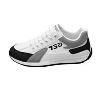 Categoría de Producto Calzado Casual para - Título del Producto Zapatos Deportivos Modernos para Hombre con Cordones Ideal para Correr y Uso Diario diseño Ligero y cómodo (White, 43) #109