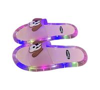 Categoría de producto Zapatillas para mujer - Sandalias de suela suave Piso plano Detalles de cadena Patrón de piedra Cómodos Compañeros diarios para la playa Tiempo libre, Rosa., 43 EU