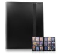 CATELL 9 Bolsillos 360 Tarjetas Album Cartas,Card Binder para Cartas 20 Páginas Album Cromos Álbum para Cartas Coleccionables Transparente e Impermeable para Tarjetas de Tamaño Estándar