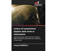 Catena di trasmissione digitale dalla fonte al destinatario